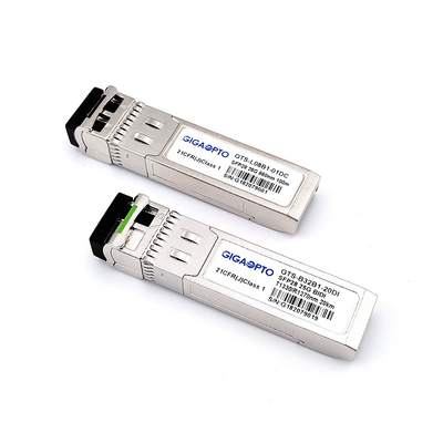 1.5W Duplex LC PIN SFP เครื่องรับสัญญาณ