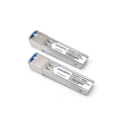 โมดูล EPON SFP แบบเดียว 3.3V เครื่องรับไฟฟ้า PIN / APD