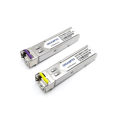 เครื่องรับสัญญาณออปติกส์ SMF SFP ที่เข้ากันได้กับ HP