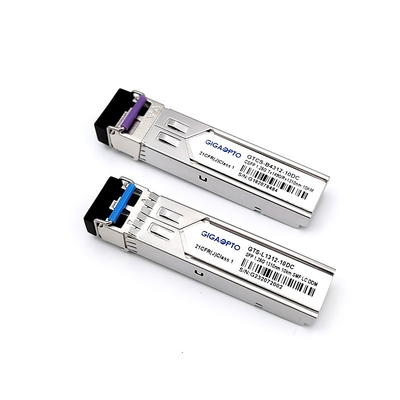 โมดูลการรับสัญญาณไฟเบอร์ออปติก Juniper SFP โมดูลการรับสัญญาณไฟเบอร์ออปติก โมดูลแบบเดียว/หลายโมดูล ระยะทาง 2-500 กม.