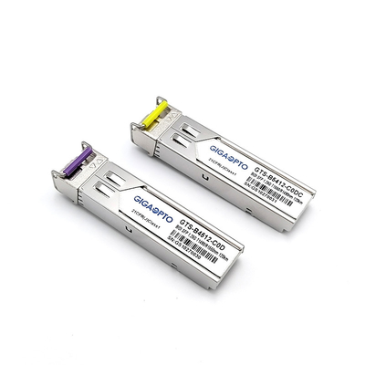 850 Nm 1310 Nm Sfp เครื่องรับแสง Ddm / Dom