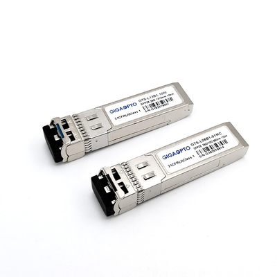 เครื่องรับสัญญาณ CWDM SFP 10km แบบเดียวสําหรับเครือข่ายไฟเบอร์ออปติก