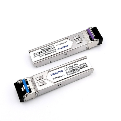 1310nm SFP Optical Transceiver การส่งข้อมูลความเร็วสูงสําหรับเครือข่าย