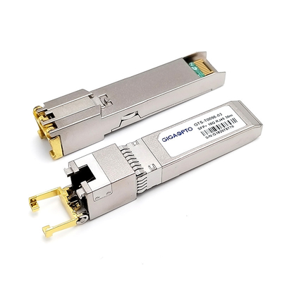 เครื่องรับสัญญาณที่สอดคล้องกับ CISCO 10G พร้อมเครื่องเชื่อม RJ45