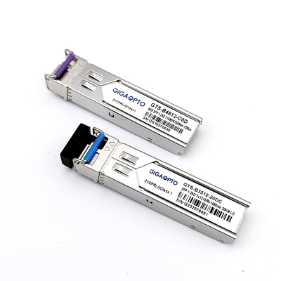 โมดูล SFP OM1/OM2/OM3/OM4/OS2 ไฟเบอร์คอร์สําหรับอินเตอร์เฟซหลายโหมด/โหมดเดียว
