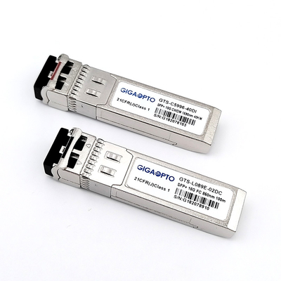 LC Connector Fiber Channel SFP กับ MTBF 100000 ชั่วโมง และน้ําหนัก 25 กรัม